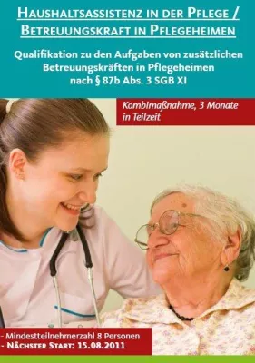 IB e.V. bietet Kombi-Weiterbildung „Betreuungskraft in Pflegeheimen/Haushaltsassistenz in der Pflege“ Bild: IB e.V. bietet Kombi-Weiterbildung „Betreuungskraft in Pflegeheimen/Haushaltsassistenz in der Pflege“
