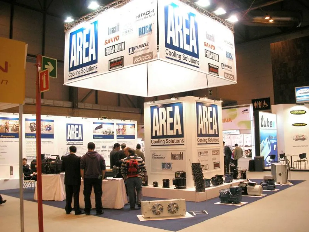 Messestand der spanischen Bock Vertretung AREA TRADERS auf der CLIMATIZACIÓN'2009