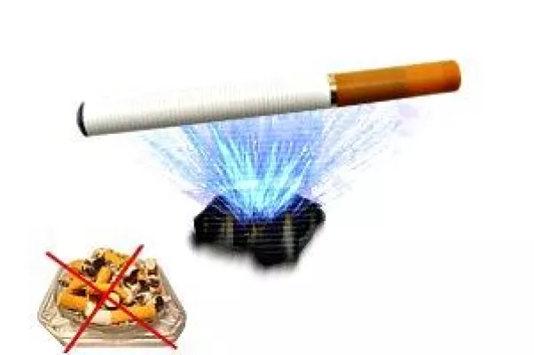 Bild: Die elektronische Zigarette - eine umstrittene Alternative zu der Tabakzigarette