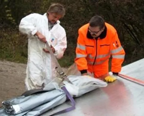 Bild: Fremdwasser frei vom Albinger RÜB bis zum Isardüker – Mennicke Rohrbau saniert Kanal für kommunales Abwasser