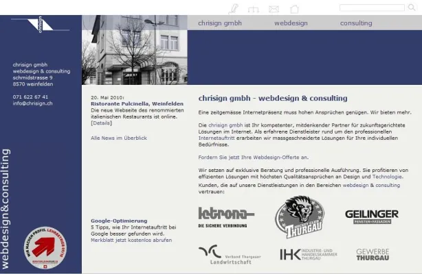Professioneller Internetauftritt mit CMS in der Ostschweiz Bild: Professioneller Internetauftritt mit CMS in der Ostschweiz