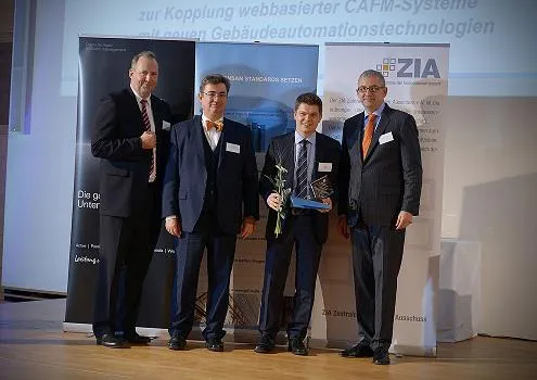 Erneute Auszeichnung. Dr.-Ing. Asbjörn Gärtner beim gif Immobilien-Forschungspreis 2014 erfolgreich. Bild: Erneute Auszeichnung. Dr.-Ing. Asbjörn Gärtner beim gif Immobilien-Forschungspreis 2014 erfolgreich.