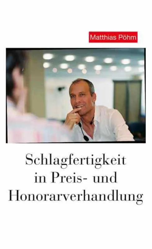 Buchcover Schlagfertigkeit in Preis- und Honorarverhandlung