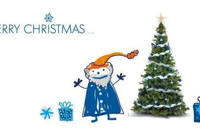 Bild: Eine helfende Hand zu Weihnachten