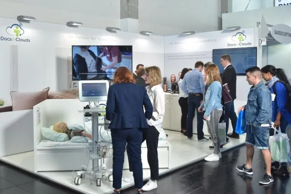Bild: Telemedizin zum Anfassen auf der Altenpflege Messe in Nürnberg