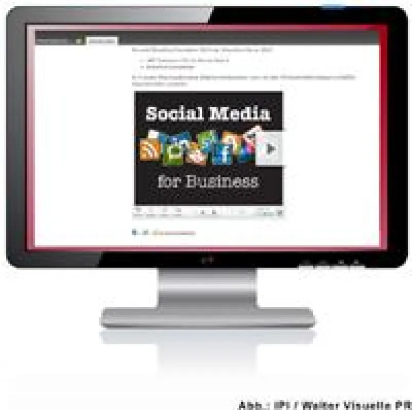 Mit dem Social-Media-Webpart von IPI lassen sich Online-Videos von öffentlichen Portalen auf SharePoint-Seiten und Blogs einbinden