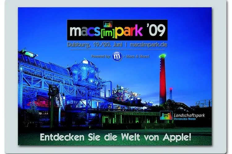 Bild: Mac & iPhone Präsentations- und Verkaufsveranstaltung für die Region Rhein/Ruhr im Landschaftspark Nord