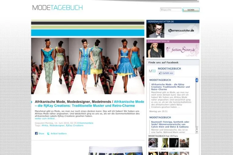 Bild: DePauli AG startet Modetagebuch.de als Fashion-Blog