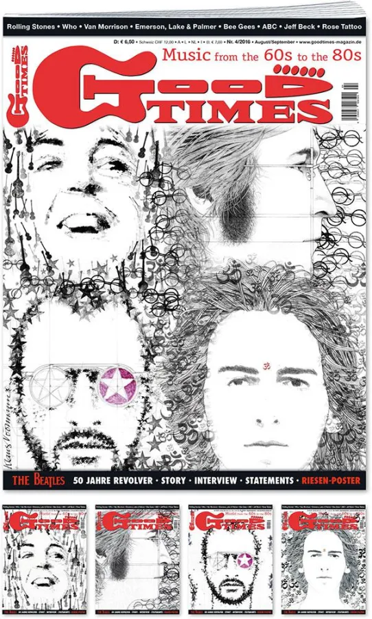 Neu aufgelegtes REVOLVER-Cover der Beatles