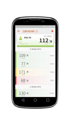 Bild: Neue Diabetes Apps für FreeStyle Libre: Mit LibreLink und LibreLinkUp Glukosewerte scannen und teilen(1, 2)