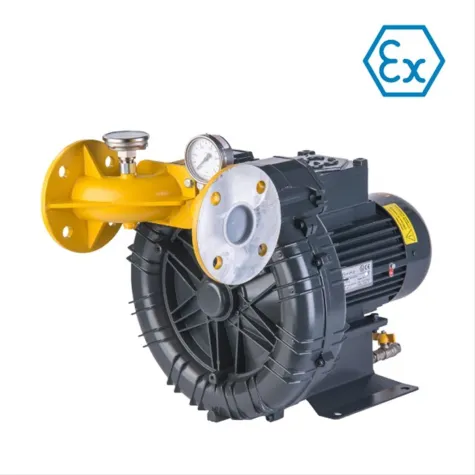 Bild: Seitenkanalverdichter - trocknen Materialien und Güter