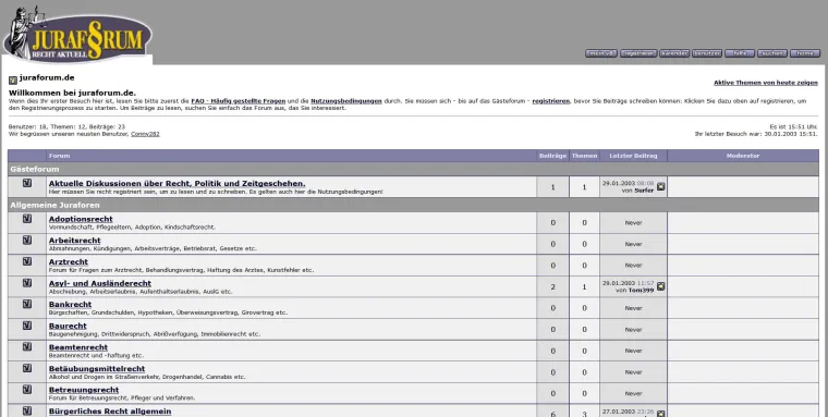 Juraforum.de feiert 1-jähriges Jubiläum: Ein erfolgreiches Jahr für Austausch im juristischen Bereich Bild: Juraforum.de feiert 1-jähriges Jubiläum: Ein erfolgreiches Jahr für Austausch im juristischen Bereich