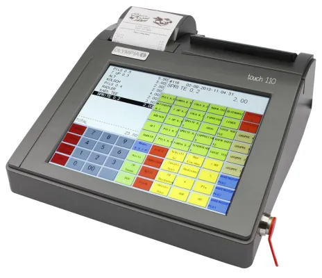 Bild: Olympia präsentiert Kasse „touch 110“ für Handel und Gastronomie