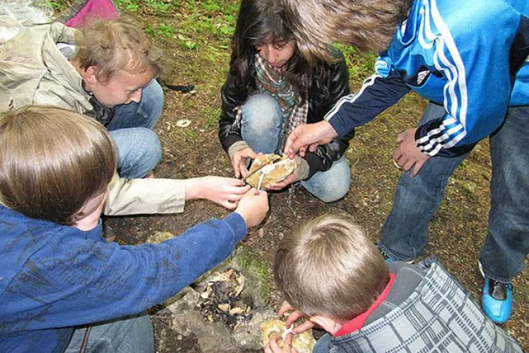 Bild: Die Eiszeit erleben und selbst zum Eiszeitmensch werden