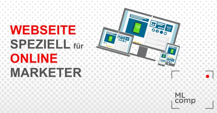 Bild: Webseiten erstellen lassen - speziell für Online Marketer
