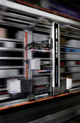 DAIFUKU auf der LogiMAT 2009 - 1.100 Doppelspiele pro Stunde Bild: DAIFUKU auf der LogiMAT 2009 - 1.100 Doppelspiele pro Stunde