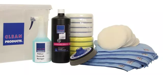Bild: CLEANPRODUCTS Poliersystem-Set MEDIUM