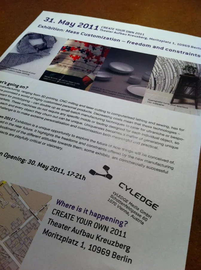 cyLEDGE @ CYO 2011 Berlin