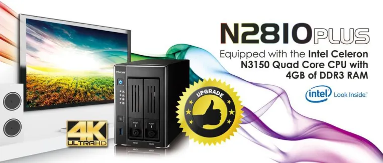 Bild: Thecus bringt Prozessor- und RAM-Upgrade für N2810
