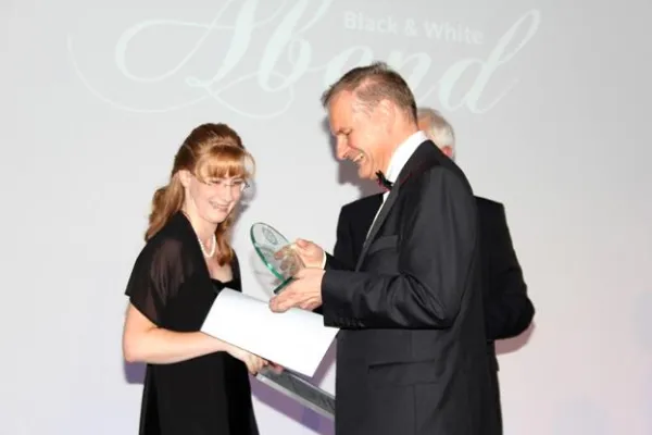 Bild: Sabine Bleumortier begeistert Prüfungskommission