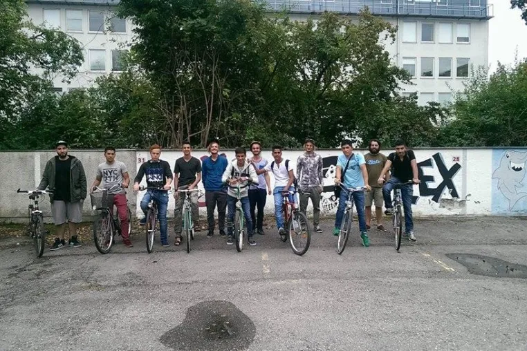 Bild: Ferienprogramm an der Kolping Akademie in Augsburg für junge Geflüchtete