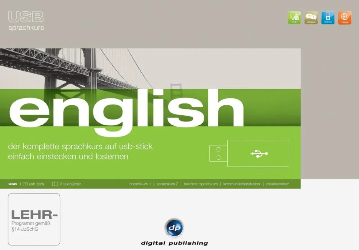 USB Sprachkurs von digital publishing