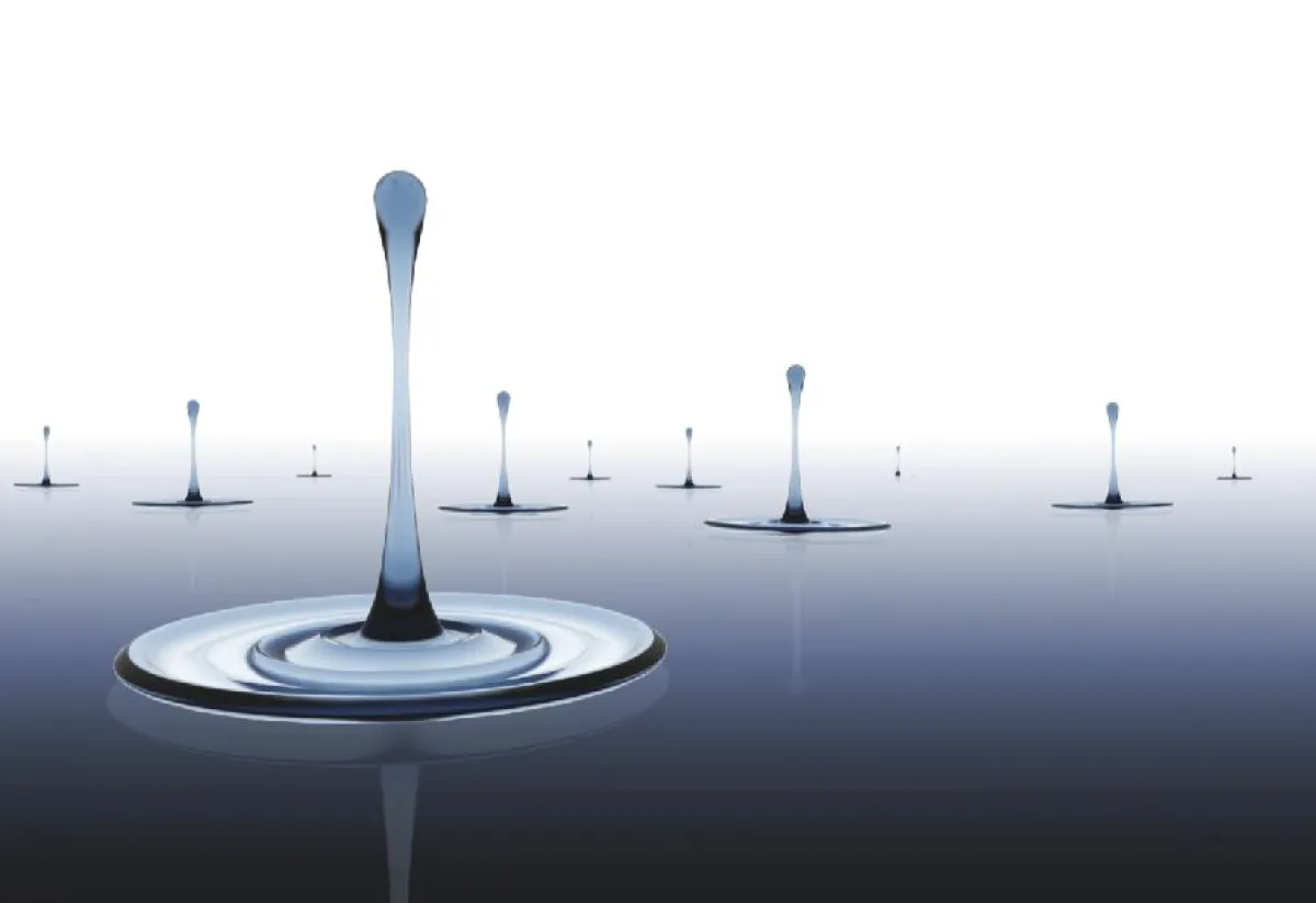 Sinkstopper on a mystic watersurface