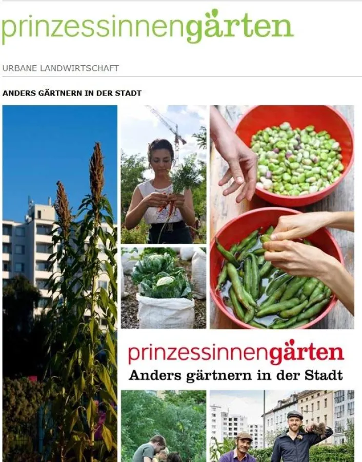 Der Berliner Prinzessinengarten ist Vorbild für urban gardening-Projekte
