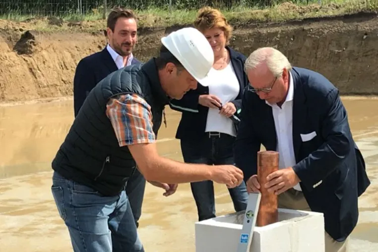 Bau von drei neuen Mietshäusern in Heiligendamm eingeleitet Bild: Bau von drei neuen Mietshäusern in Heiligendamm eingeleitet
