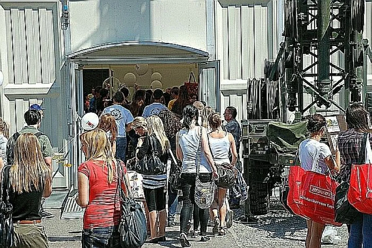 Anstrum auf die IHK-Bildungsmesse in Heilbronn - Jugendliche erhielten Berufsinfos 