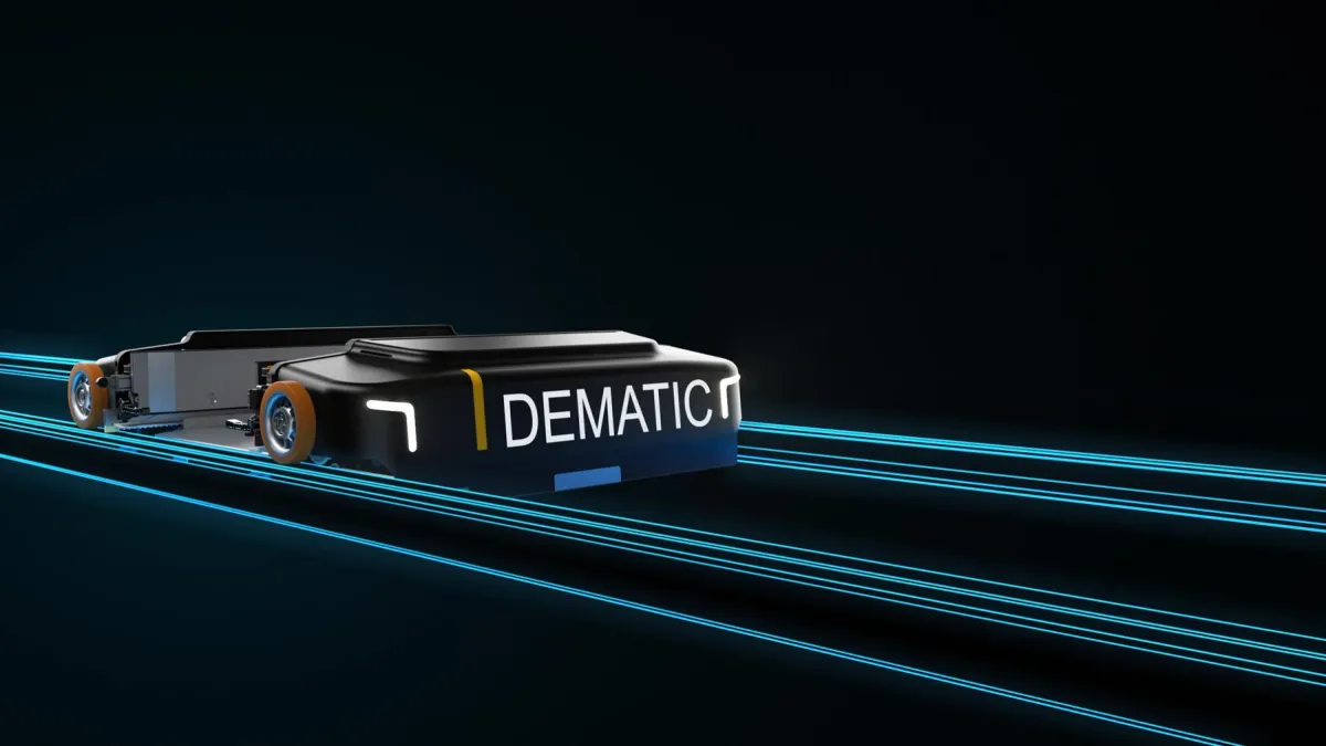 Dematic präsentiert das neue Dematic Multishuttle 2 E. (Foto: Dematic)