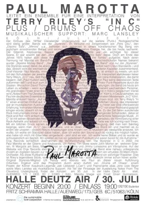 Bild: Konzert: PAUL MAROTTA LEITET EINE INTERPRETATION VON TERRY RILEY'S IN C