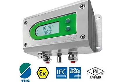 Japan-Zulassung für eigensicheren Feuchte & Temperatur Messumformer EE300Ex Bild: Japan-Zulassung für eigensicheren Feuchte & Temperatur Messumformer EE300Ex