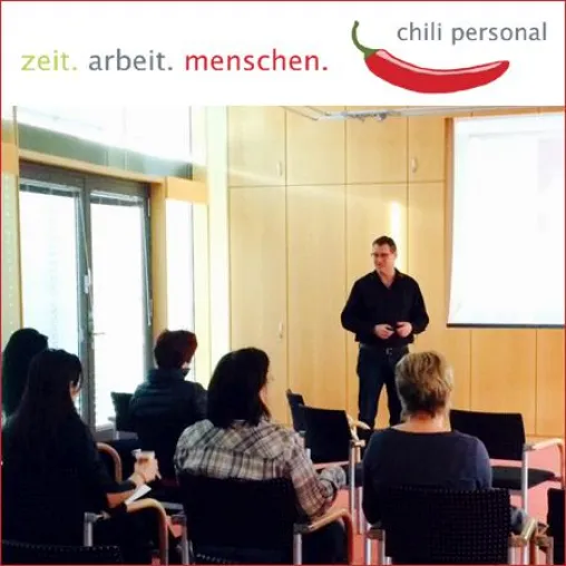 Bild: Integrationstag im BFW München – chili personal auch 2015 mit Vortrag und Informationsstand vertreten