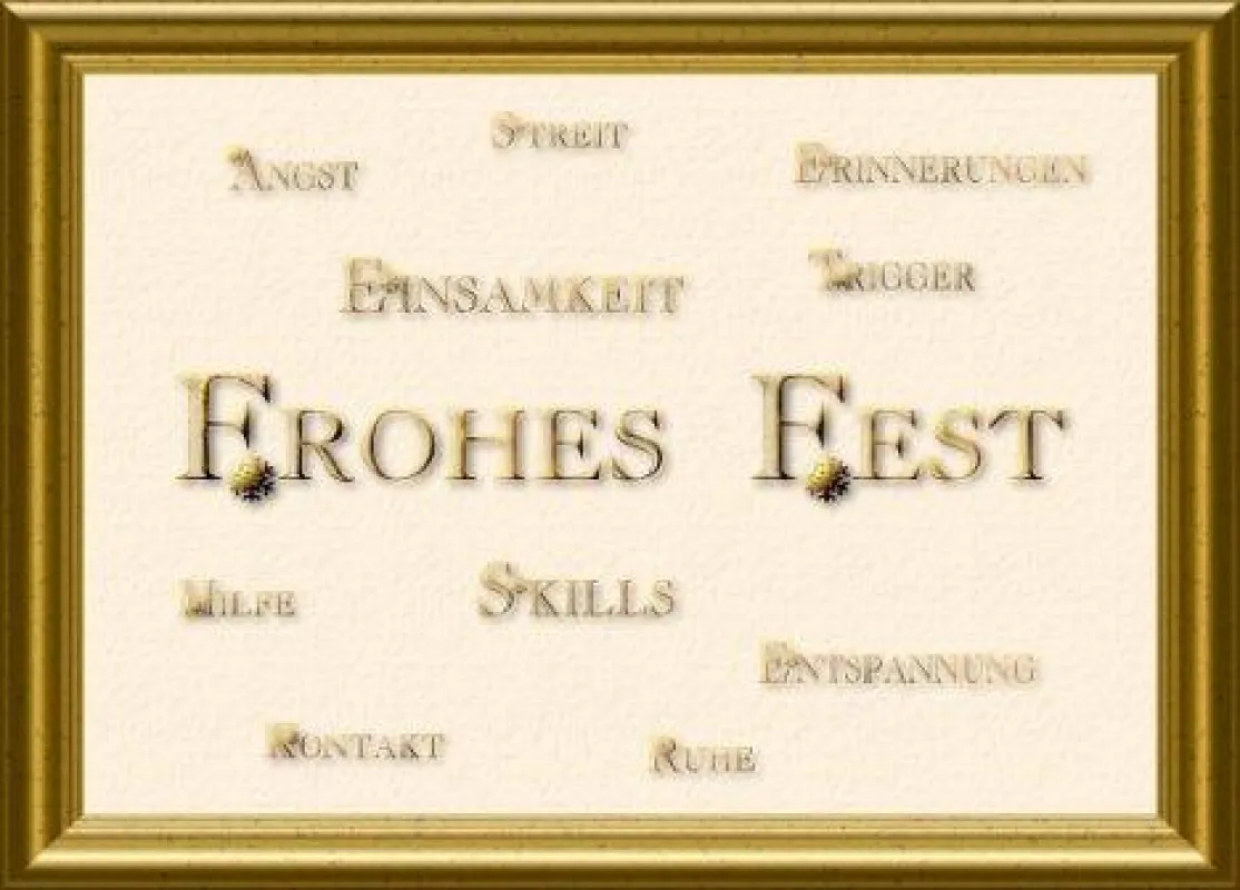 Frohes Fest ~ DBT-Skillsammlung für die Weihnachtszeit auf www.blumenwiesen.org