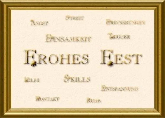 Bild: Frohes Fest ~ Praktische Ideen für die Weihnachtszeit für traumatisierte Menschen auf blumenwiesen.org