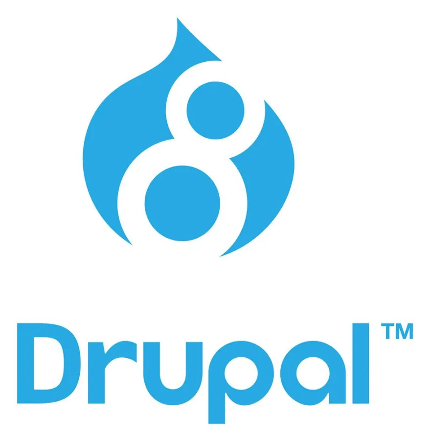 Das offizielle Drupal 8 Logo