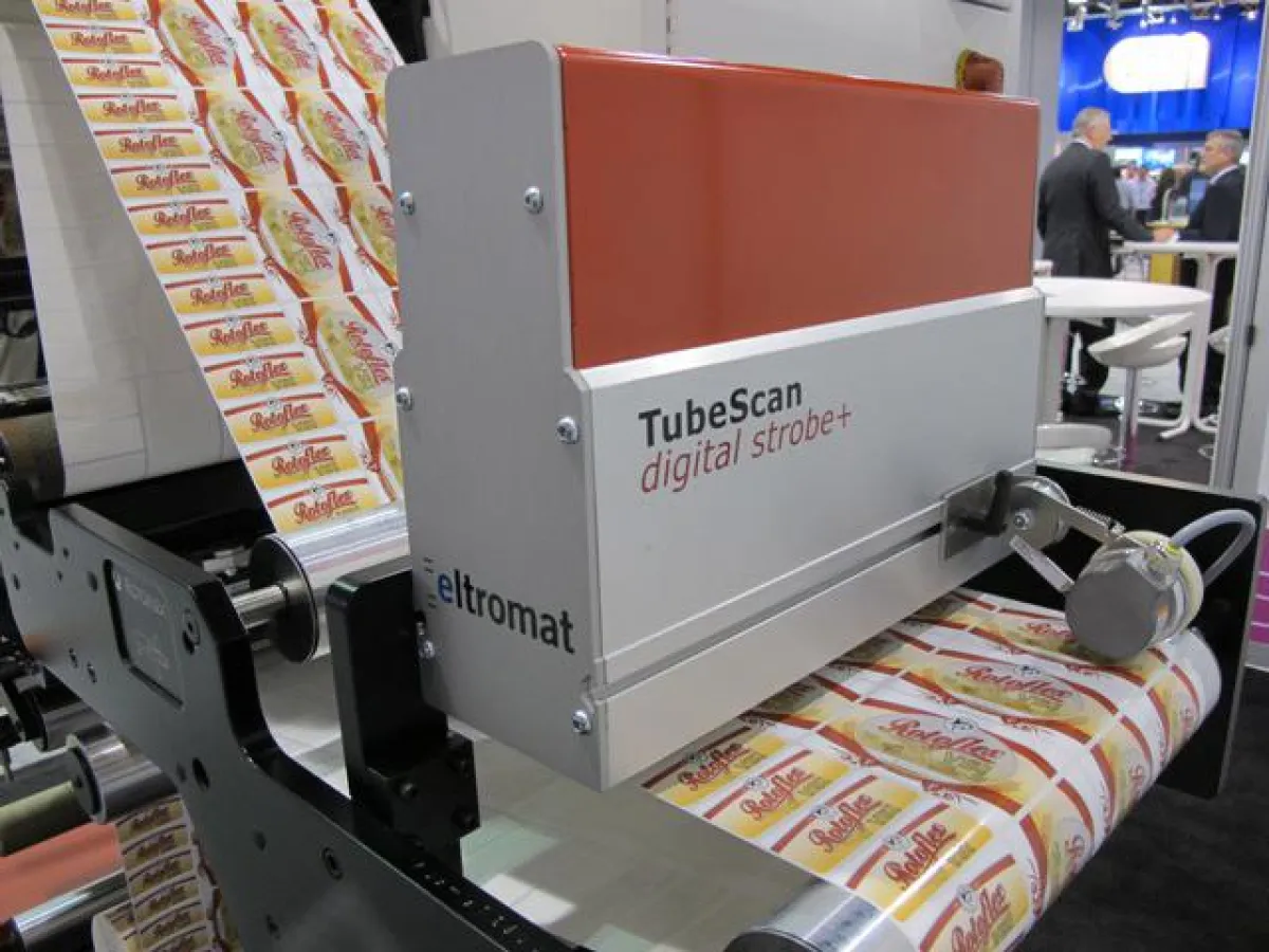 TubeScan auf einem Umroller