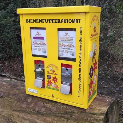 Der erste Bienenfutterautomat für die Städteregion Aachen Bild: Der erste Bienenfutterautomat für die Städteregion Aachen