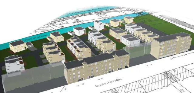 Bild: Concepta Haus GmbH: Baustart des innerstädtischen Lückenschließungsprojektes „Havelkiez“ in Brandenburg/ Havel