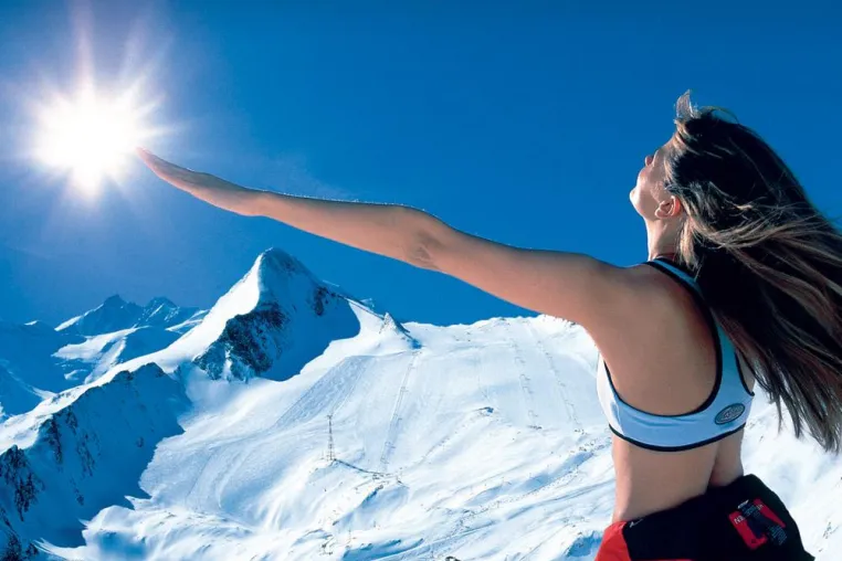 Bild: Zell am See-Kaprun - wo der Schnee nicht weichen mag