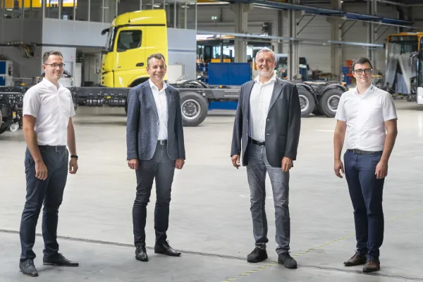 Bild: Wechsel an der Spitze: Josef Paul und Bernhard Wasner bilden die neue Geschäftsführung der Paul Group