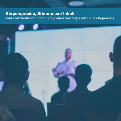 Bild: Der Erfolg bei Gesprächen und Vorträgen ist von verschiedenen Faktoren abhängig