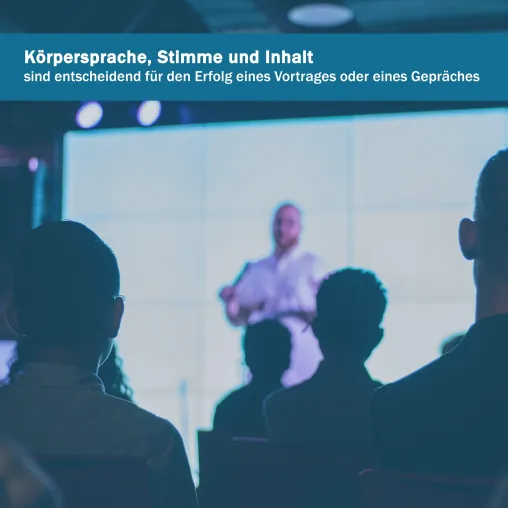 Bild: Der Erfolg bei Gesprächen und Vorträgen ist von verschiedenen Faktoren abhängig