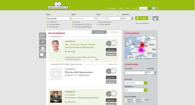 Bild: experten-bewerten.de mit Paketrabatten für Mitglieder von Filialisten, Unternehmervereinigungen und Verbänden
