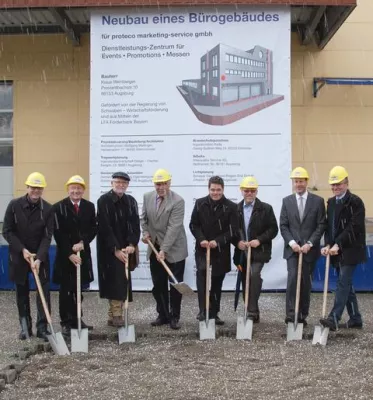 Bild: proteco baut Multiservice-Drehscheibe für Promotions, Messen und Events