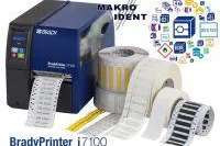BradyPrinter i7100 mit äußerst präzisem Etikettendruck Bild: BradyPrinter i7100 mit äußerst präzisem Etikettendruck