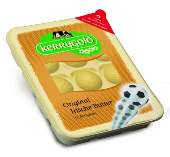 Bild: Anpfiff zum Frühstück - Kerrygold punktet mit Original Irischer Butter in Fußballform
