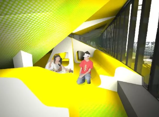 Bild: GRAFT-Architekten designen KU64-KidsClub