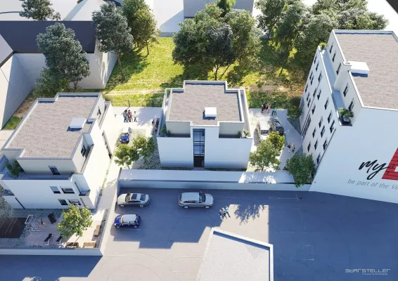 Bild: Baubeginn bei Neubauprojekt „myE“ erfolgt: In Köln-Ehrenfeld entstehen 54 Apartments und WG-Wohnungen